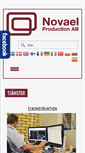 Mobile Screenshot of novael.se